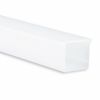 Abdeckung Typ T für Alu-Profil, opal 200 cm, spritzwassergeschützt, für LED-Streifen bis 13mm