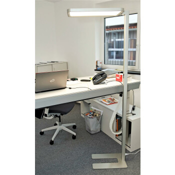 RealLED LED Büro Arbeitsplatz Stehleuchte Officedesk...